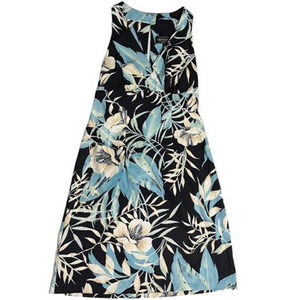 Connected Blue Floral Dress Sz 8P